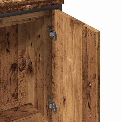 Mobile Sottolavabo Legno Antico 60x30x60 cm Legno Multistrato | homemem39