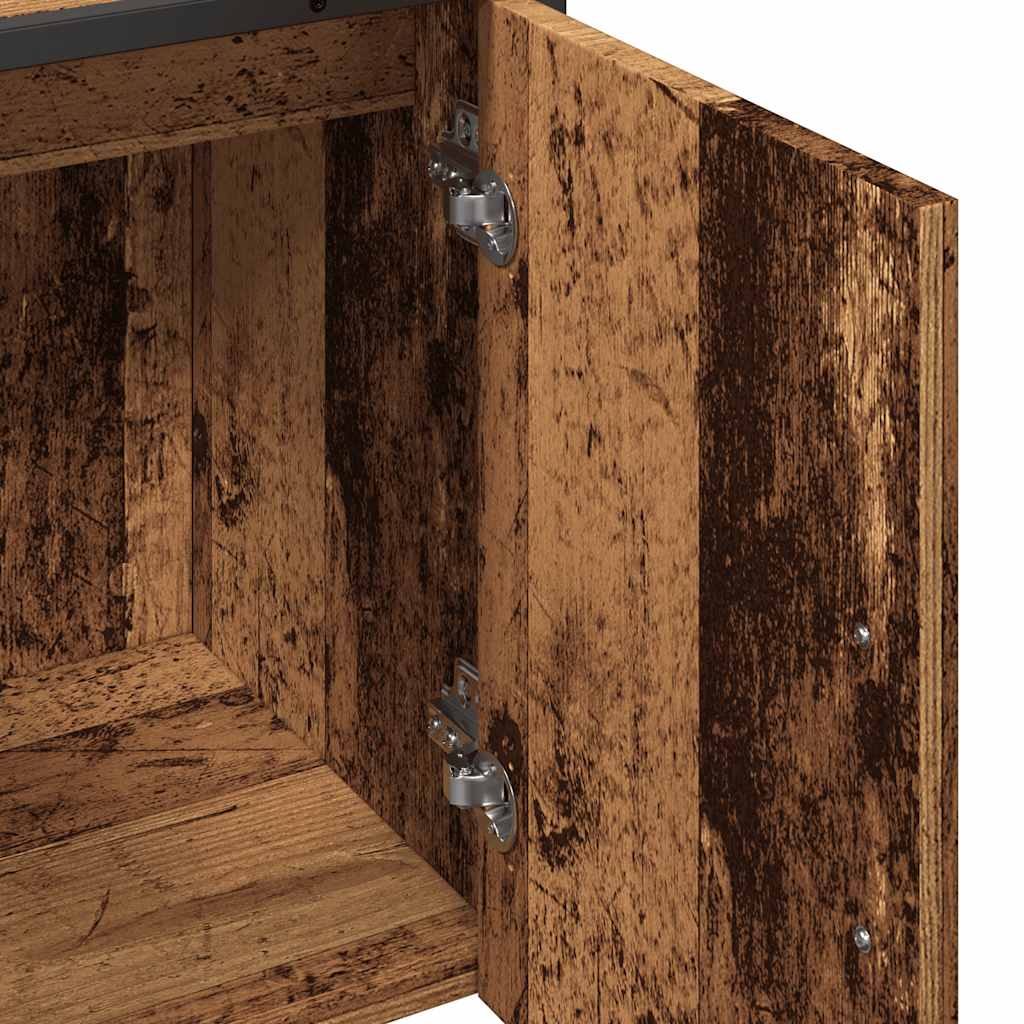 Mobile Lavabo Bagno Legno Antico 60x33x60 cm Legno Multistrato | homemem39