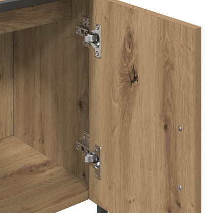 Mobile Lavabo Bagno Rovere Artigianale Legno Multistrato | homemem39