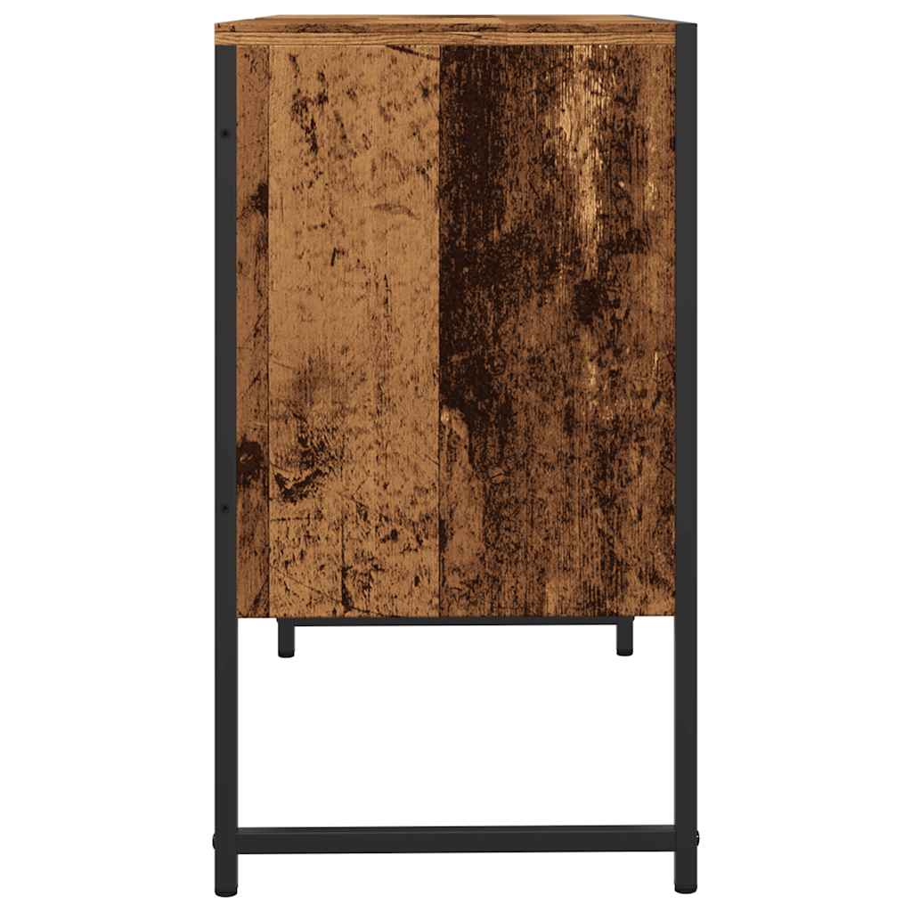Mobile da Bagno Legno Antico 80x33x60 cm in Truciolato | homemem39