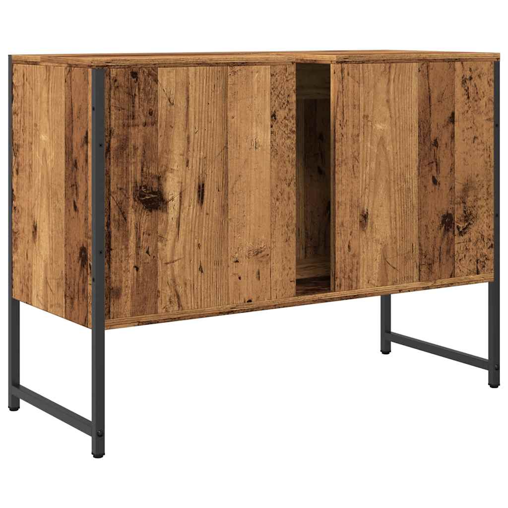 Mobile da Bagno Legno Antico 80x33x60 cm in Truciolato | homemem39