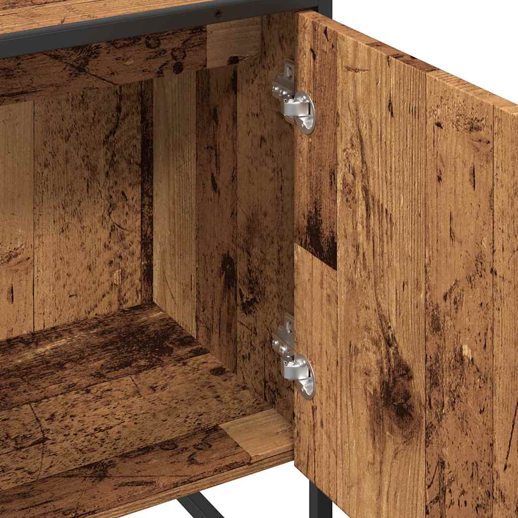 Mobile da Bagno Legno Antico 80x33x60 cm in Truciolato | homemem39