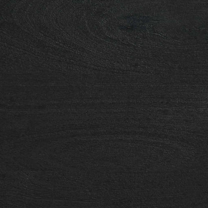 Comodino Nero 40x33x46 cm in Legno Multistrato