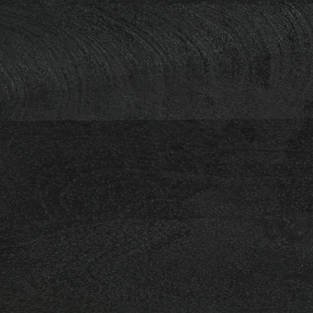 Comodino Nero 50x33x62 cm in Legno Multistrato - homemem39