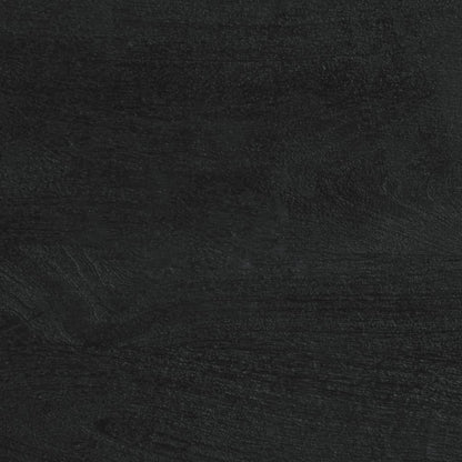 Comodino Nero 50x33x62 cm in Legno Multistrato