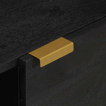 Tavolino da Salotto Nero 100x54x40 cm in Legno Multistrato | homemem39