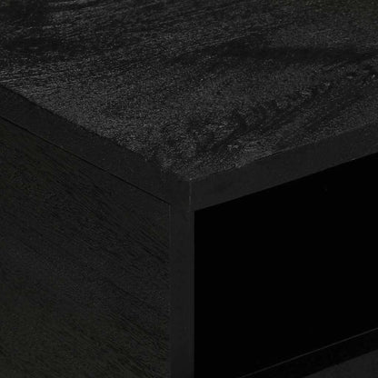 Tavolino da Salotto Nero 80x54x40 cm in Legno Multistrato | homemem39