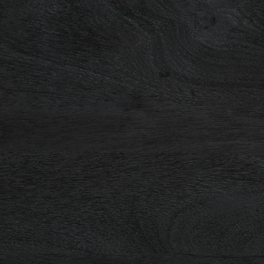 Credenza Nera 80x33x75 cm in Legno Multistrato - homemem39