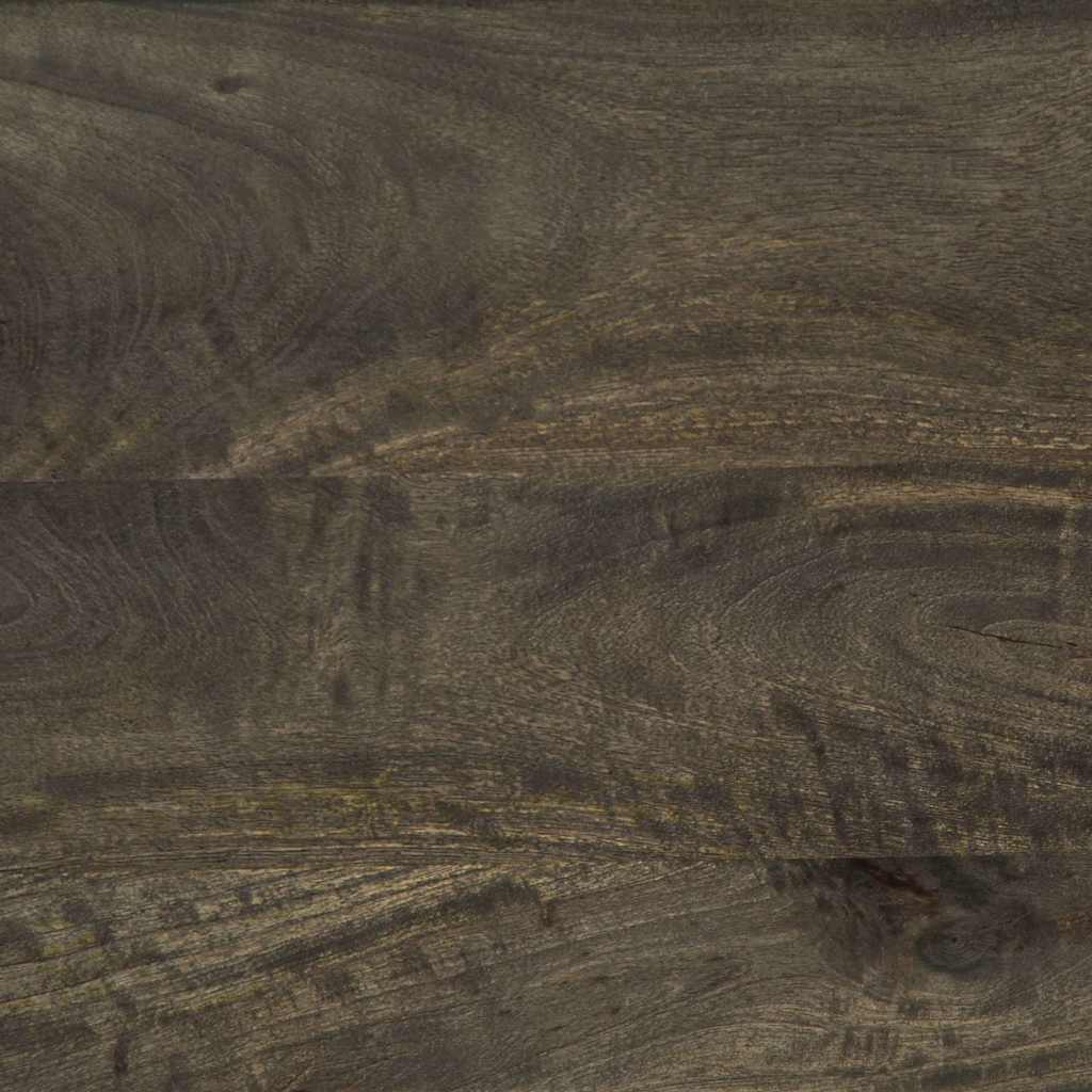 Credenza Nera 40x33x75 cm in Legno Massello di Mango - homemem39