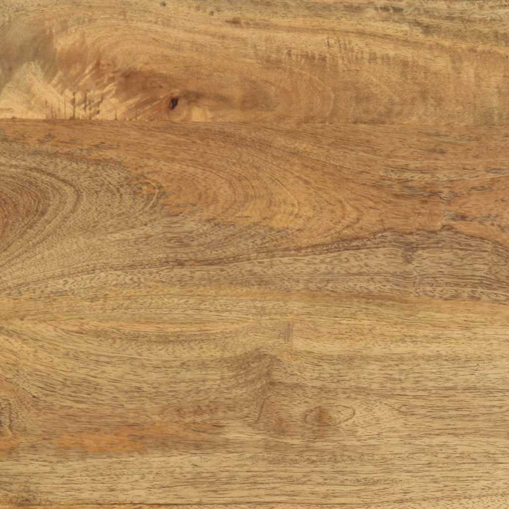 Tavolino da Salotto Marrone 80x54x40 cm Legno Massello di Mango | homemem39