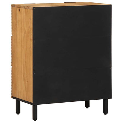 Credenza 60x33x75 cm in Legno Massello di Acacia