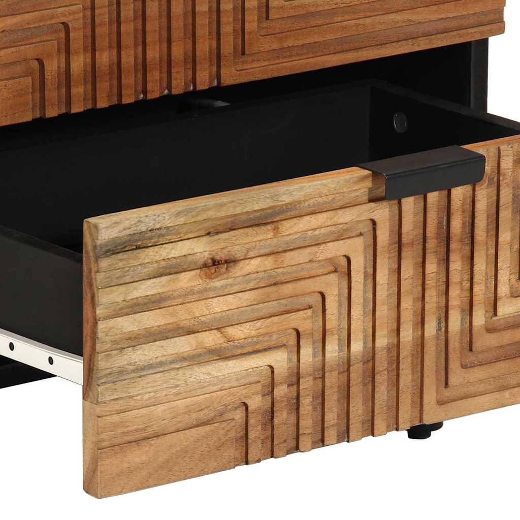 Armadio da Notte con cassetto Marrone 50 x 33 x 62 cm