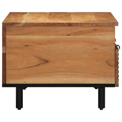 Tavolino da salotto 80 x 54 x 40 cm Legno di Acacia Massello