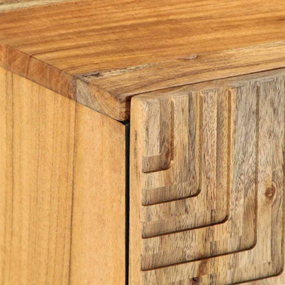 Mobile TV Marrone 105 x 33.5 x 46 cm Legno massello di acacia