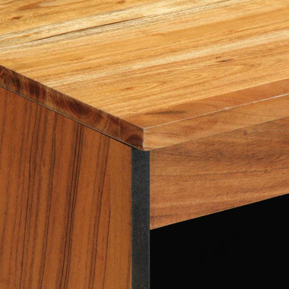 Credenza Marrone 60 x 33 x 75 cm Legno massello di acacia