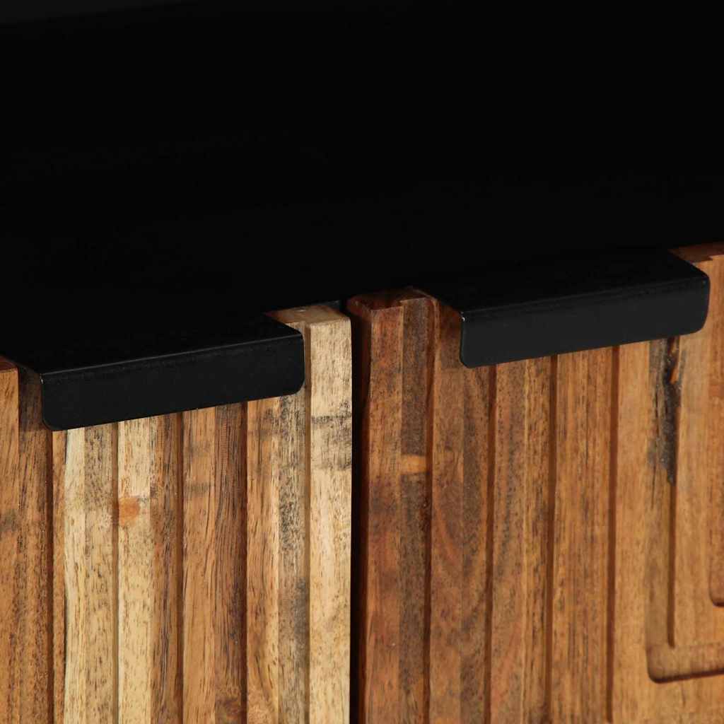 Credenza Marrone 60 x 33 x 75 cm Legno massello di acacia