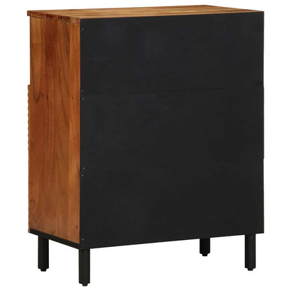 Credenza Marrone 60 x 33 x 75 cm Legno massello di acacia