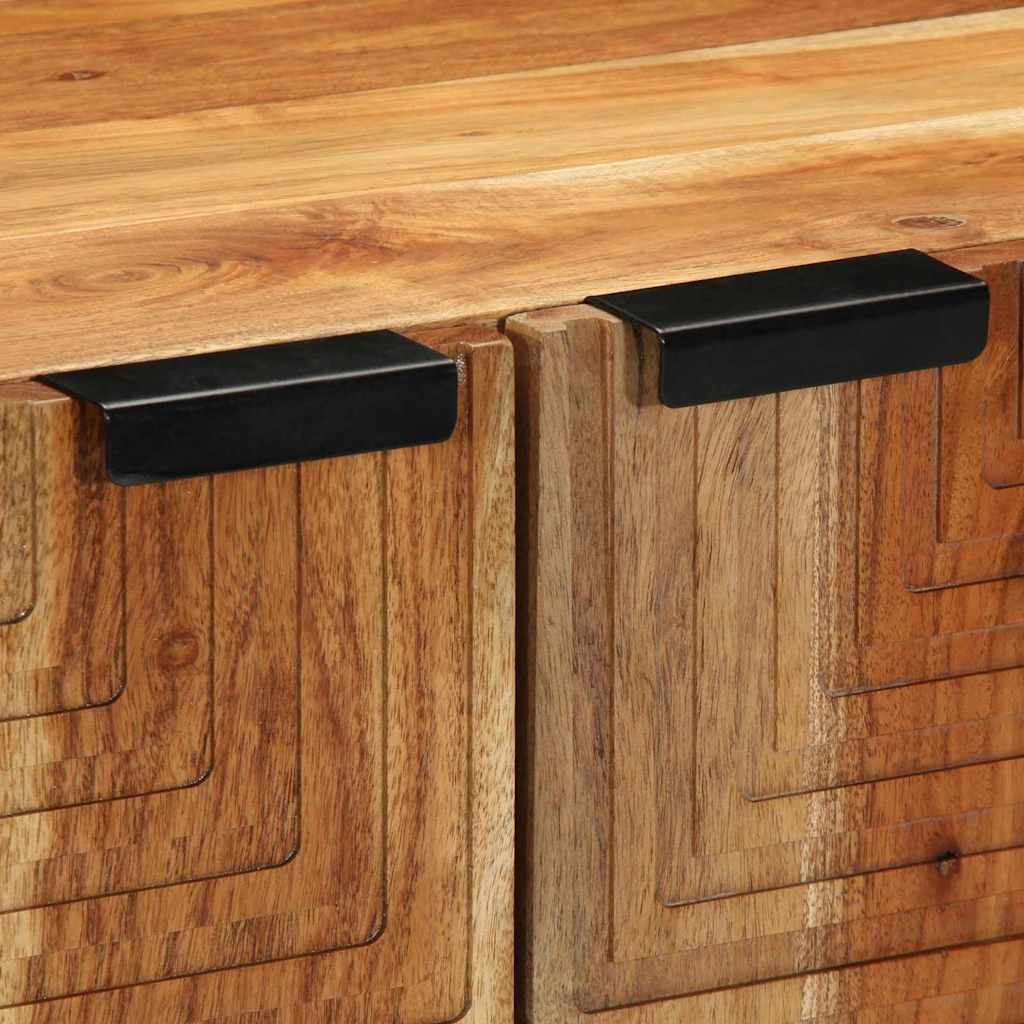 Credenza Marrone 60 x 33 x 75 cm Legno massello di acacia