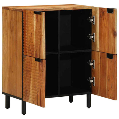 Credenza Marrone 60 x 33 x 75 cm Legno massello di acacia