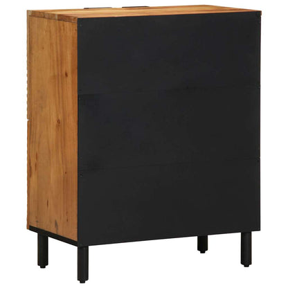 Credenza Marrone 60 x 33 x 75 cm Legno massello di acacia