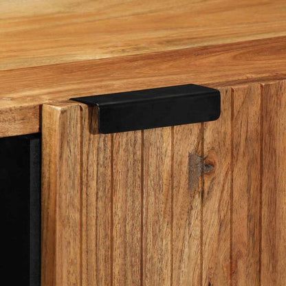 Credenza Marrone 90 x 33 x 75 cm Legno massello di acacia