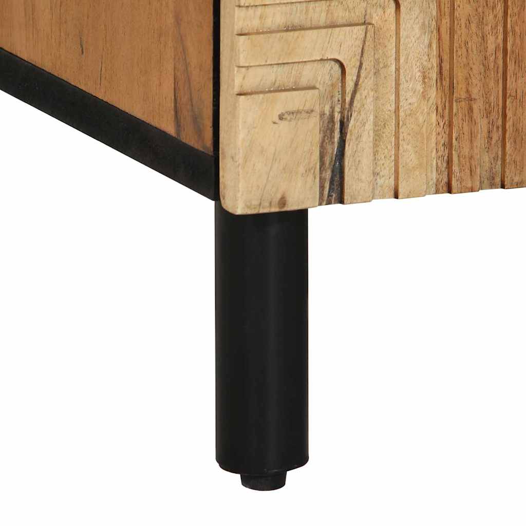 Credenza Marrone 90 x 33 x 75 cm Legno massello di acacia