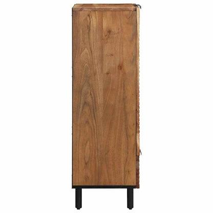 Highboard Marrone 60 x 33 x 100 cm Legno massello di acacia