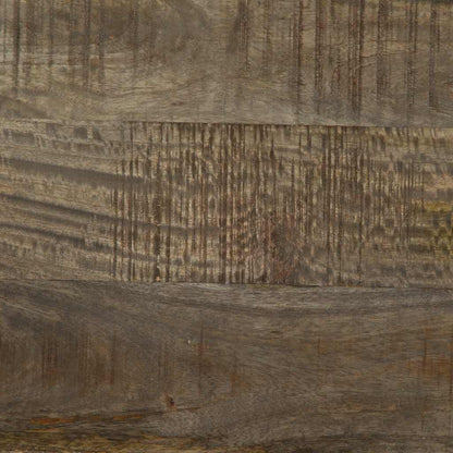 Mobile Porta TV Nero 100x33x46 cm in Legno Massello di Mango - homemem39