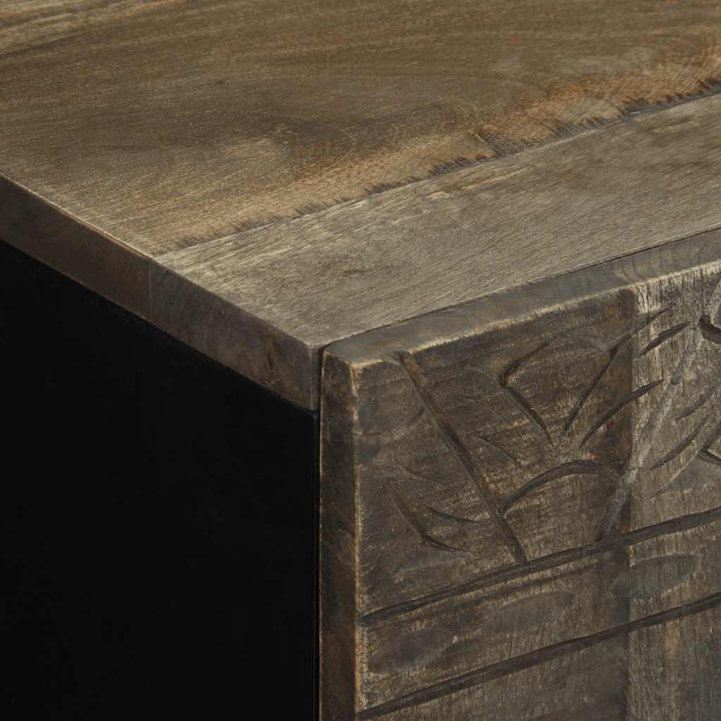 Mobile da Bagno 38x33x58 cm in Legno Massello di Mango - homemem39