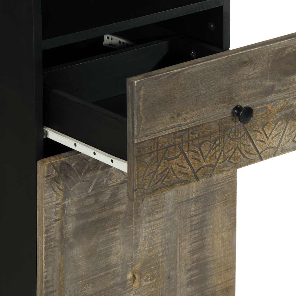 Mobile da Bagno 38x33x160 cm in Legno Massello di Mango | homemem39