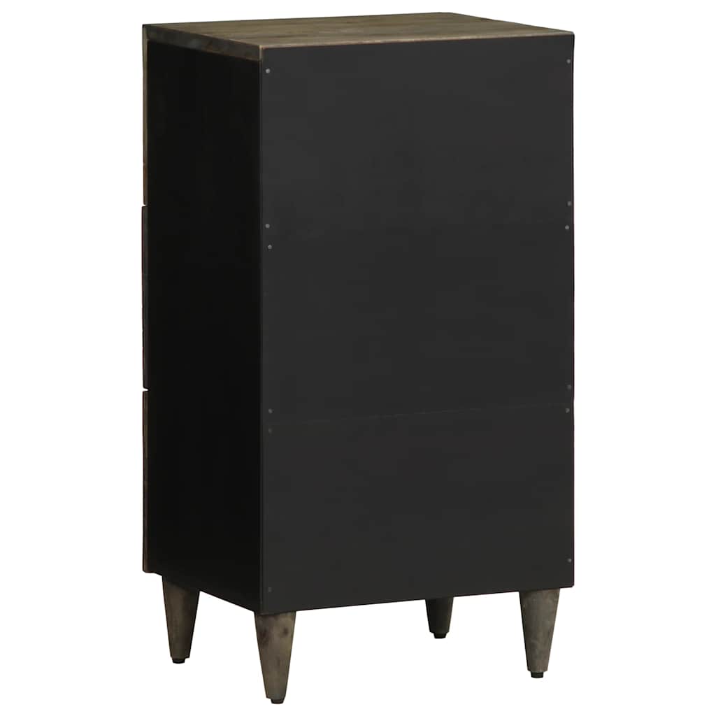 Credenza 40x33x75 cm in Legno Massello di Mango - homemem39