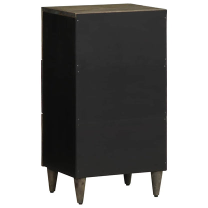 Credenza 40x33x75 cm in Legno Massello di Mango - homemem39
