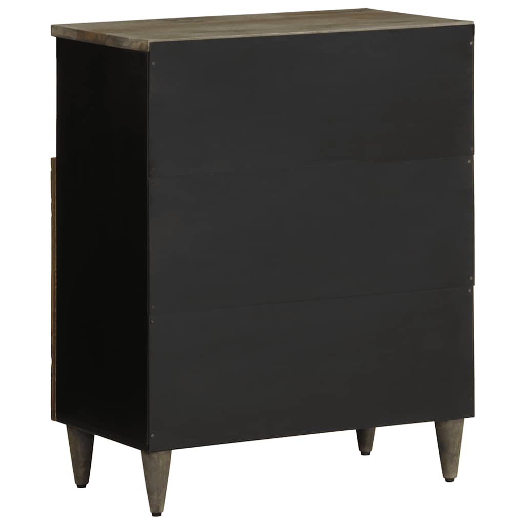 Credenza 60x33x75 cm in Legno Massello di Mango - homemem39