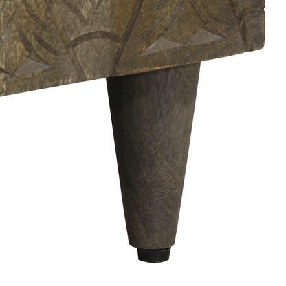 Credenza 60x33x75 cm in Legno Massello di Mango - homemem39