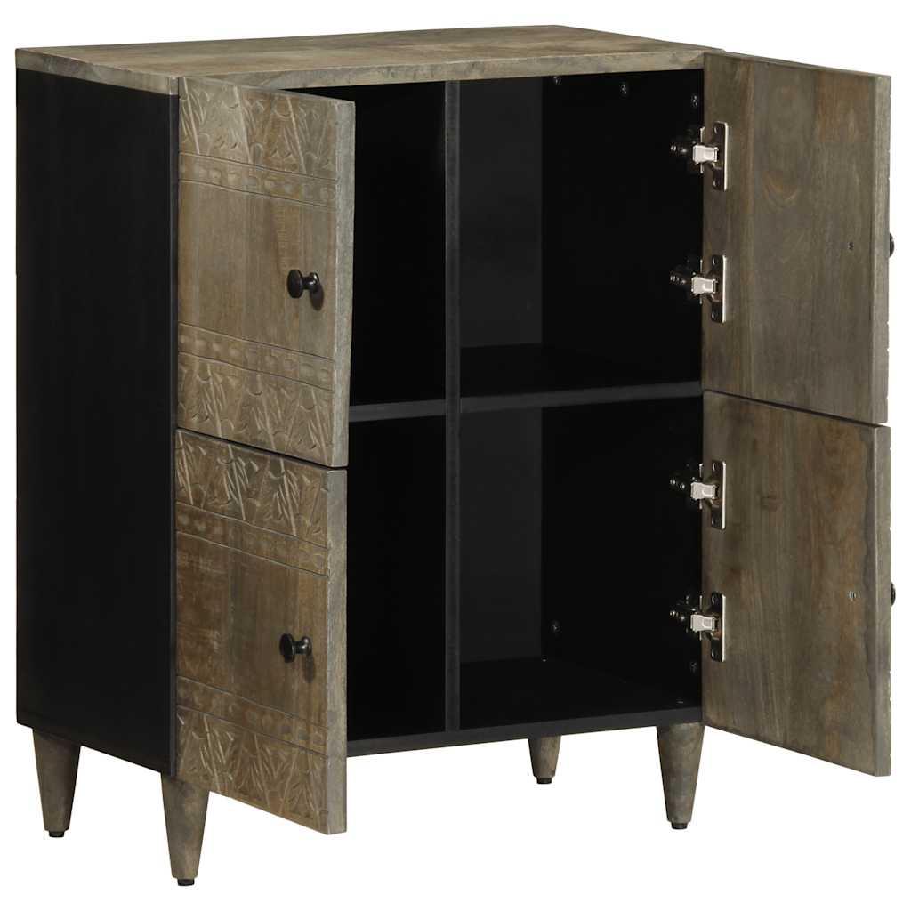 Credenza 60x33x75 cm in Legno Massello di Mango - homemem39