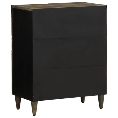 Credenza 60x33x75 cm in Legno Massello di Mango - homemem39