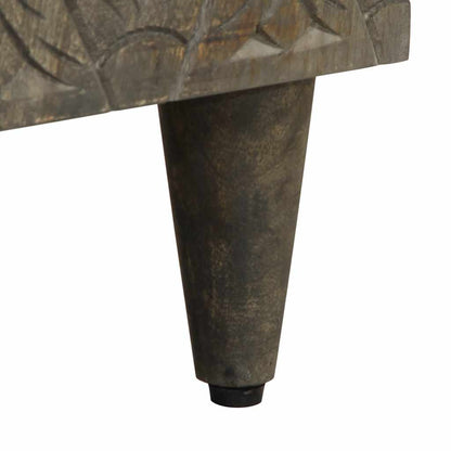 Credenza 60x33x75 cm in Legno Massello di Mango - homemem39