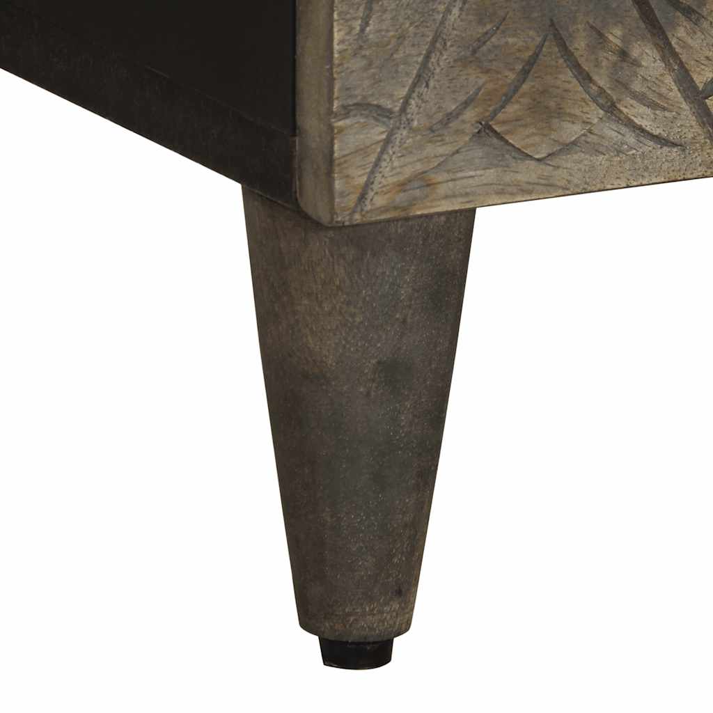 Credenza 80x33x75 cm in Legno Massello di Mango - homemem39