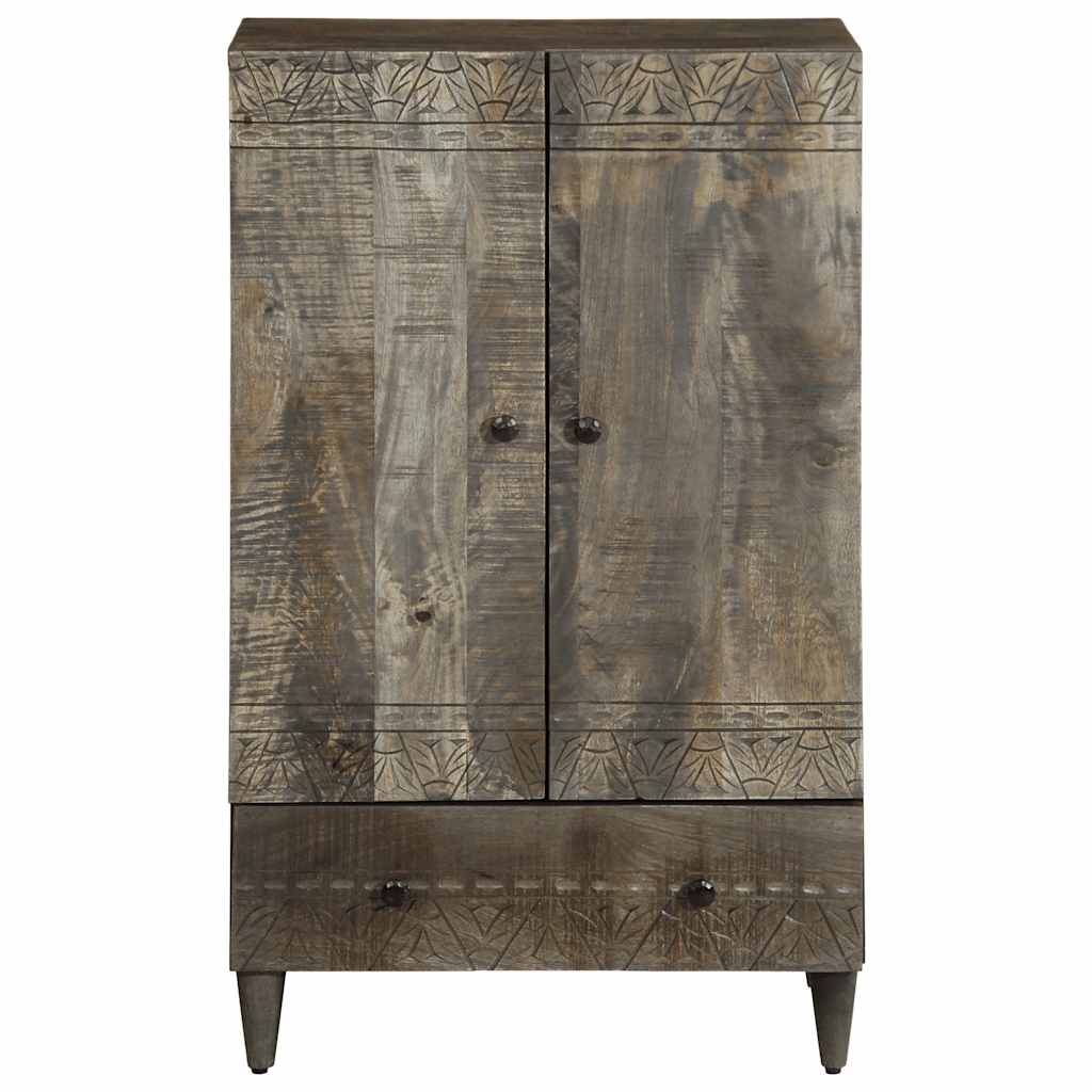 Credenza 60x33x100 cm in Legno Massello di Mango - homemem39