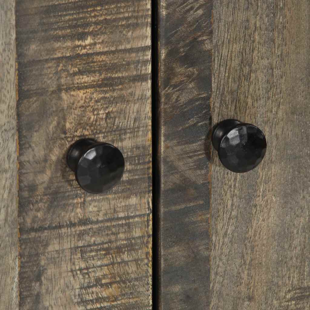 Credenza 60x33x100 cm in Legno Massello di Mango - homemem39