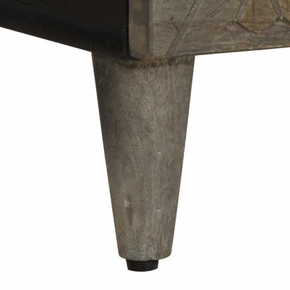 Credenza 60x33x100 cm in Legno Massello di Mango - homemem39