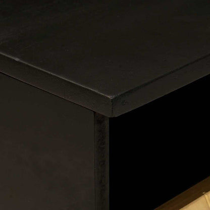 Tavolino da salotto Nero e Oro 40 x 33 x 46 cm | homemem39