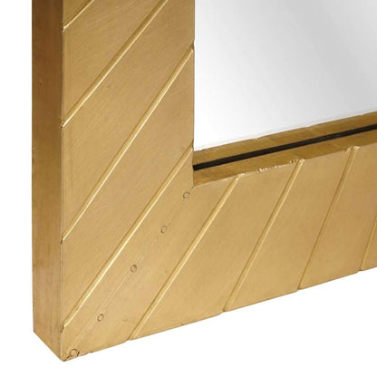 Specchio da bagno Montaggio a parete Oro 50 x 2,5 x 70 cm | homemem39