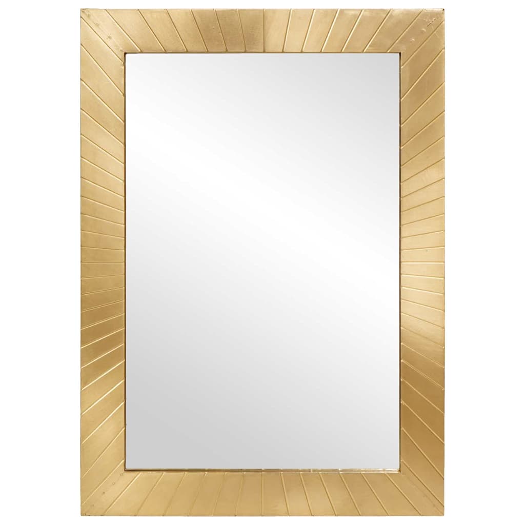 Specchio da bagno Montaggio a parete Oro 50 x 2,5 x 70 cm | homemem39