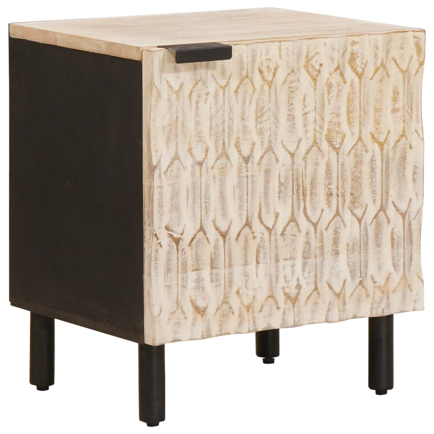 Armadio da Notte 2 pcs Bianco 40 x 33 x 46 cm | homemem39
