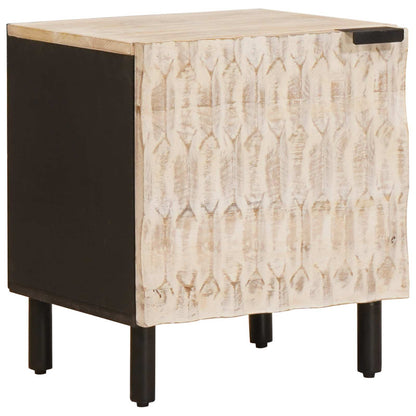 Armadio da Notte 2 pcs Bianco 40 x 33 x 46 cm | homemem39