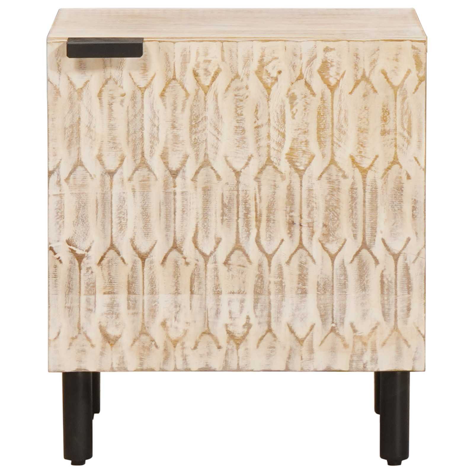 Armadio da Notte 2 pcs Bianco 40 x 33 x 46 cm | homemem39