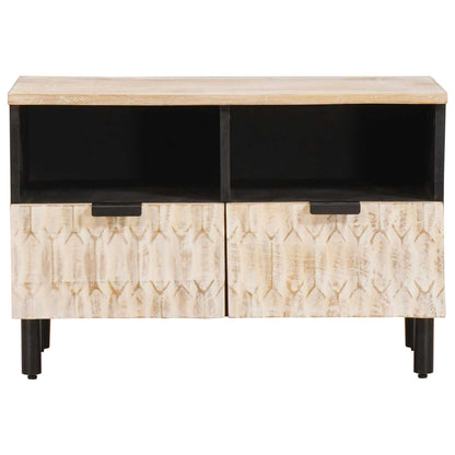 Mobile TV Finitura Bianco Lavato 70 x 33 x 46 cm