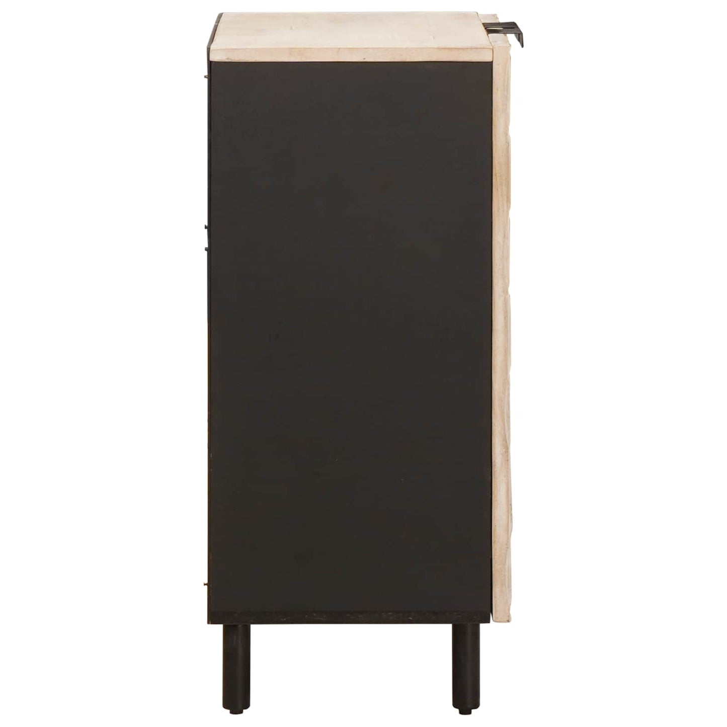 Credenza Finitura Bianco Lavato 60 x 33 x 75 cm | homemem39