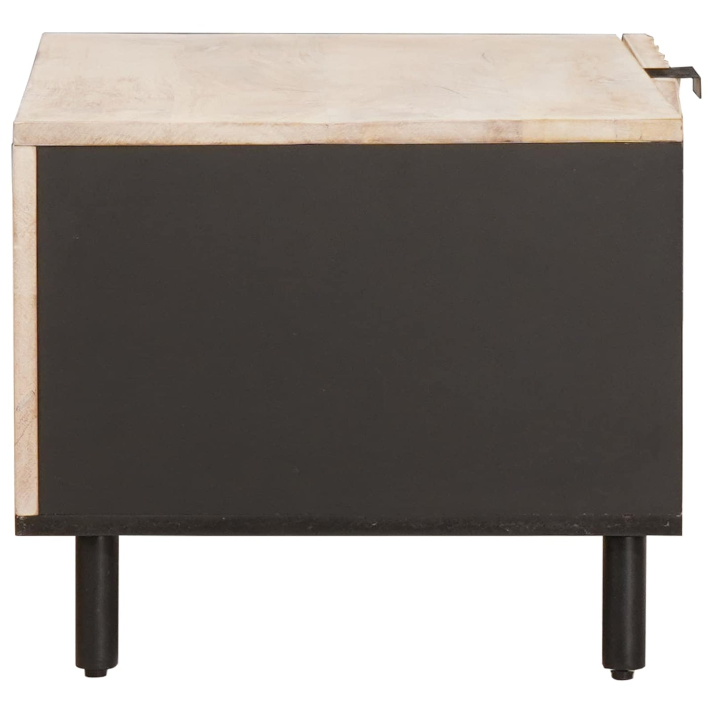 Tavolino da salotto Bianco 80 x 50 x 40 cm